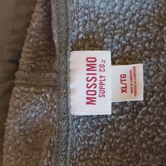 Mossimo Green Sweatshirt And Black White Sweatshirt Hoody Bundle Of 2 - Picture 5 of 10